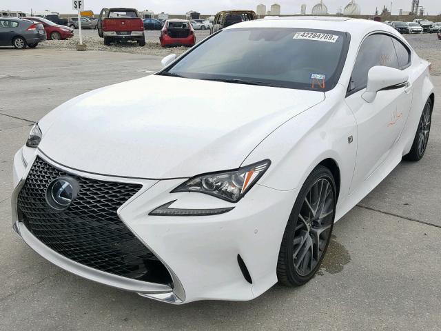 JTHHA5BC7J5007860 - 2018 LEXUS RC 300 WHITE photo 2