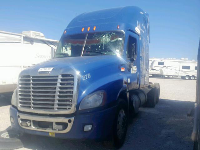 1FUJGLDR5CSBR7259 - 2012 FREIGHTLINER CASCADIA 1 BLUE photo 2