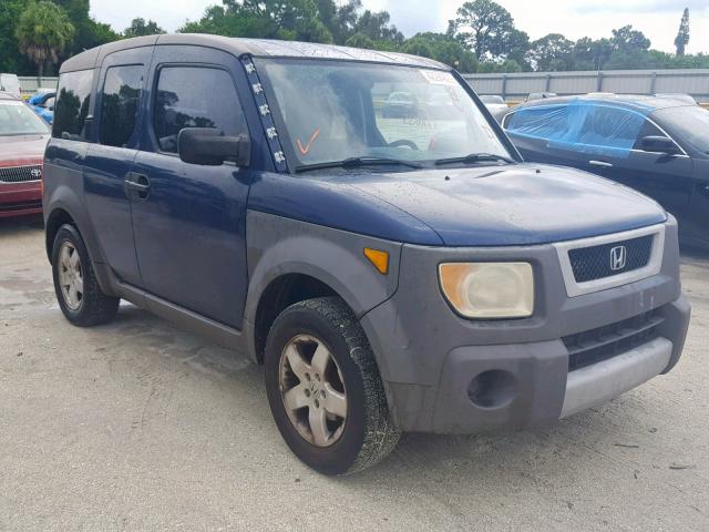 5J6YH18583L001766 - 2003 HONDA ELEMENT EX BLUE photo 1