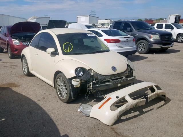 3VWPW31C39M518733 - 2009 VOLKSWAGEN NEW BEETLE أبيض صورة 1