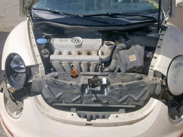 3VWPW31C39M518733 - 2009 VOLKSWAGEN NEW BEETLE أبيض صورة 7