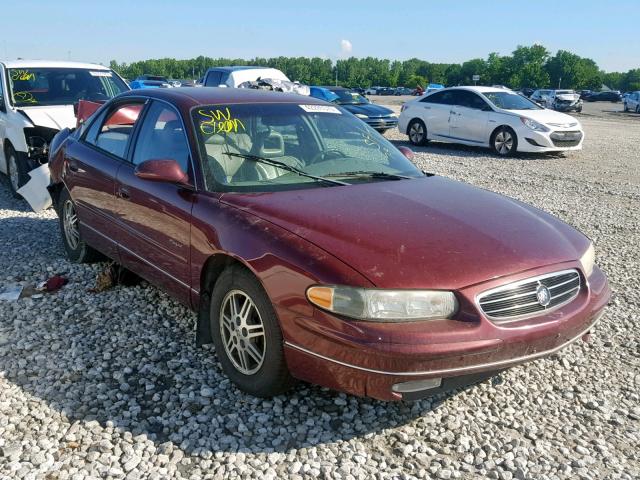 2G4WB55K1Y1307541 - 2000 BUICK REGAL LS BURGUNDY photo 1