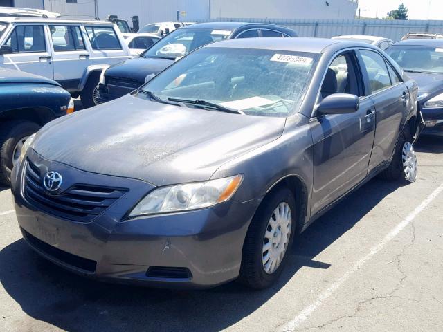 4T1BE46K97U622704 - 2007 TOYOTA CAMRY NEW GRAY photo 2