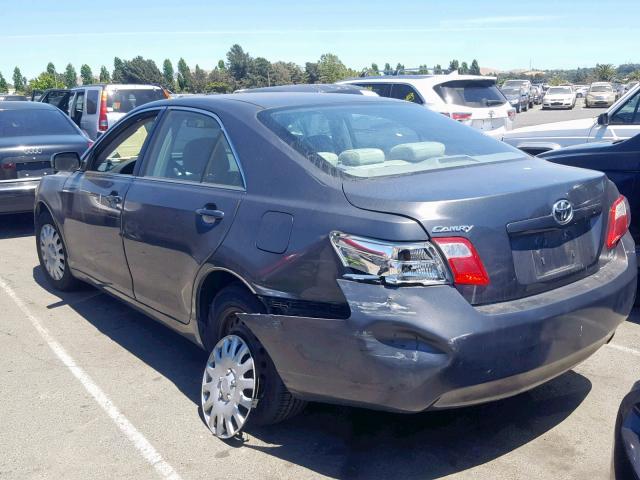 4T1BE46K97U622704 - 2007 TOYOTA CAMRY NEW GRAY photo 3