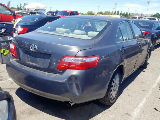 4T1BE46K97U622704 - 2007 TOYOTA CAMRY NEW GRAY photo 4