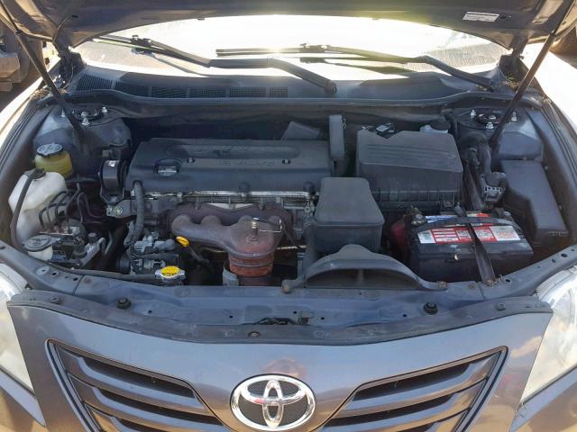 4T1BE46K97U622704 - 2007 TOYOTA CAMRY NEW GRAY photo 7