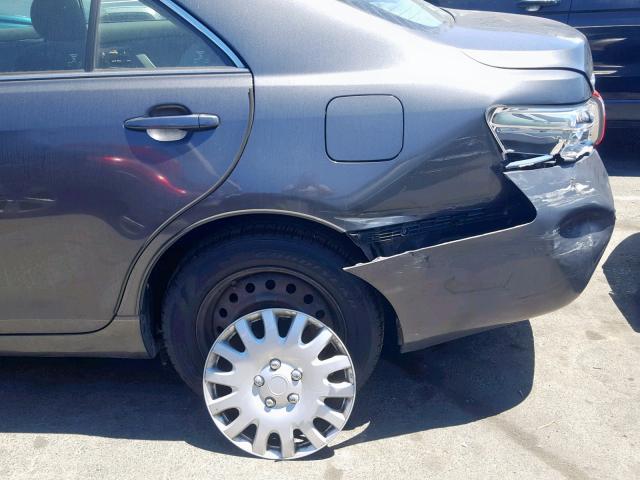 4T1BE46K97U622704 - 2007 TOYOTA CAMRY NEW GRAY photo 9