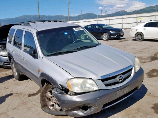 4F2YZ941X3KM47525 - 2003 MAZDA TRIBUTE LX SILVER photo 1