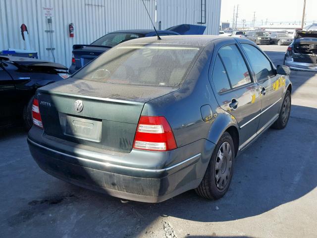 3VWRA69M84M056944 - 2004 VOLKSWAGEN JETTA GL GREEN photo 4