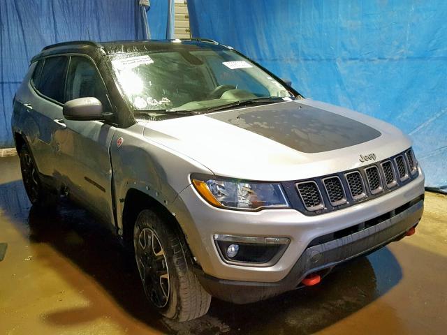 3C4NJDDB6KT650298 - 2019 JEEP COMPASS TR GRAY photo 1