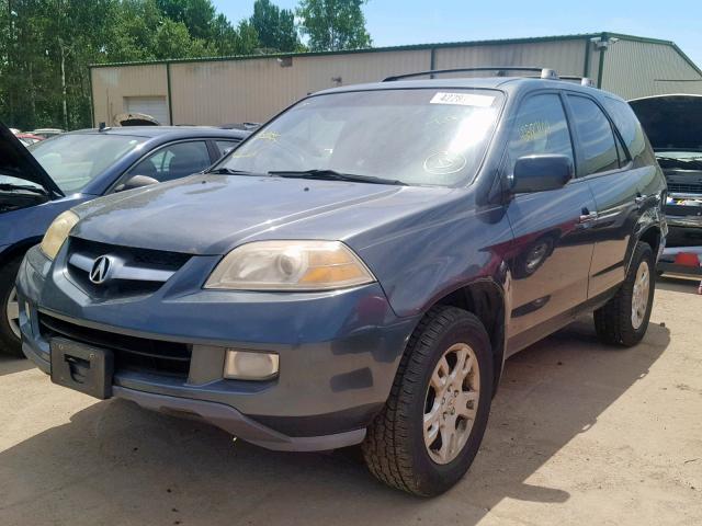 2HNYD18696H521318 - 2006 ACURA MDX TOURIN GRAY photo 2