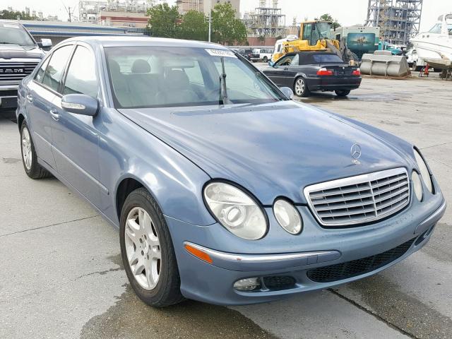 WDBUF65J74A553991 - 2004 MERCEDES-BENZ E 320 BLUE photo 1