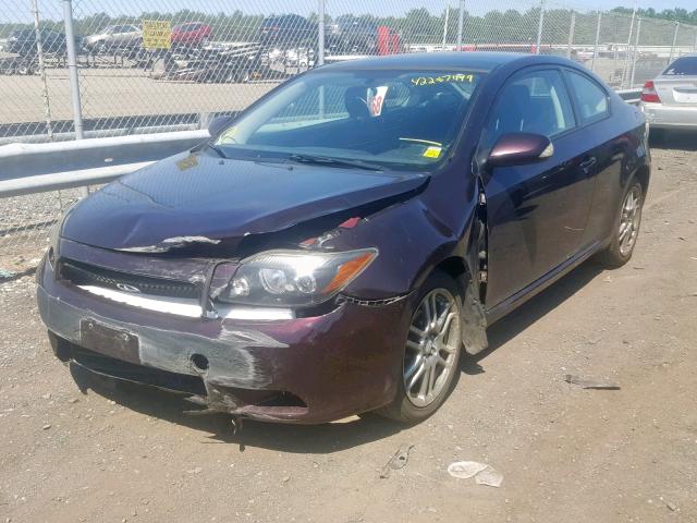 JTKDE3B71A0315530 - 2010 TOYOTA SCION TC მუქწითელი ფოტო 2