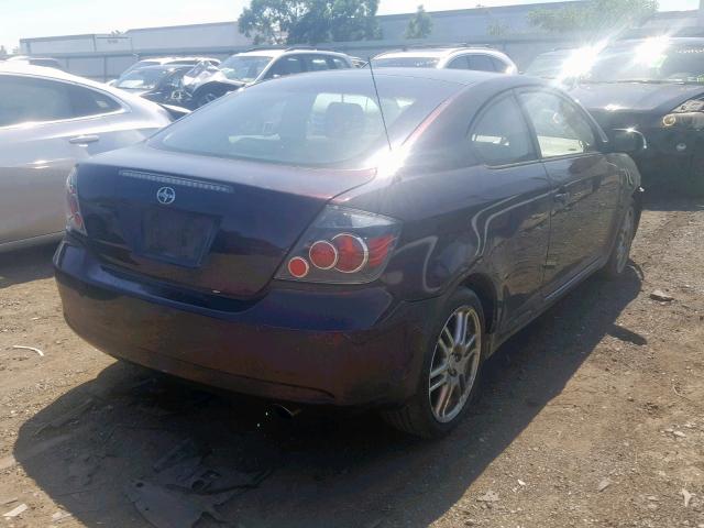 JTKDE3B71A0315530 - 2010 TOYOTA SCION TC მუქწითელი ფოტო 4