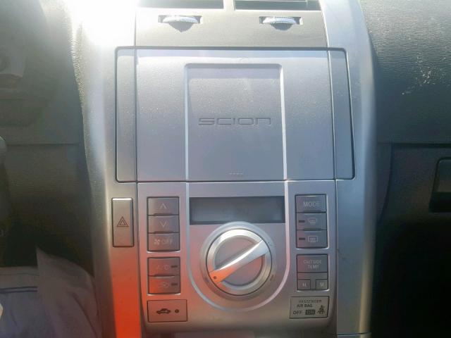 JTKDE3B71A0315530 - 2010 TOYOTA SCION TC მუქწითელი ფოტო 9