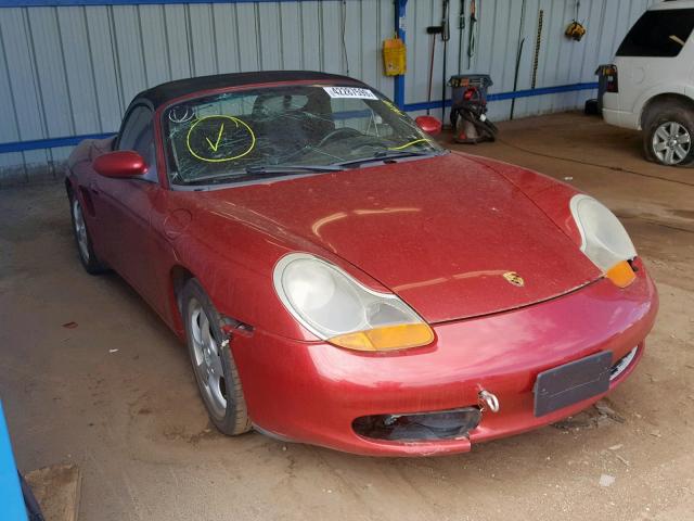 WP0CA29832U625289 - 2002 PORSCHE BOXSTER BURGUNDY photo 1