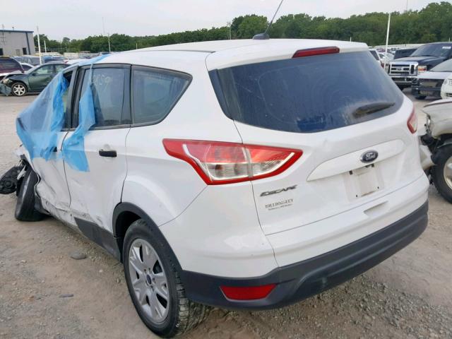 1FMCU0F74EUC51735 - 2014 FORD ESCAPE S WHITE photo 3