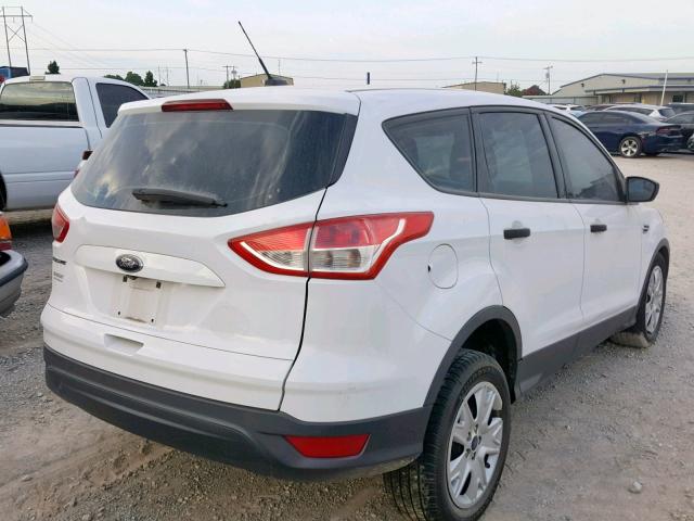 1FMCU0F74EUC51735 - 2014 FORD ESCAPE S WHITE photo 4