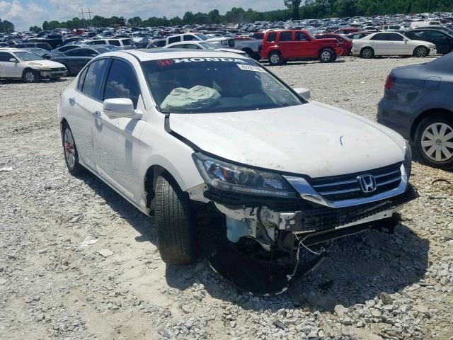 1HGCR2F81FA078805 - 2015 HONDA ACCORD EXL WHITE photo 1