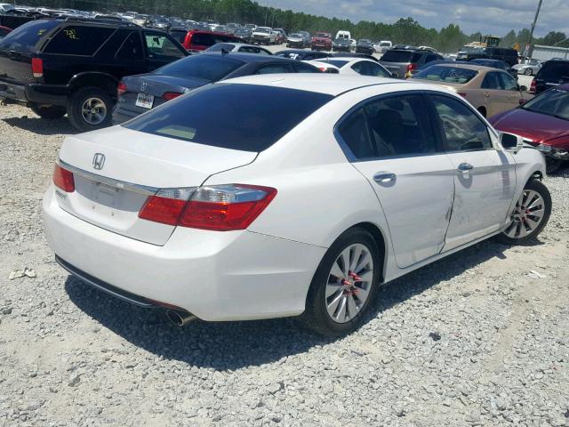 1HGCR2F81FA078805 - 2015 HONDA ACCORD EXL WHITE photo 4