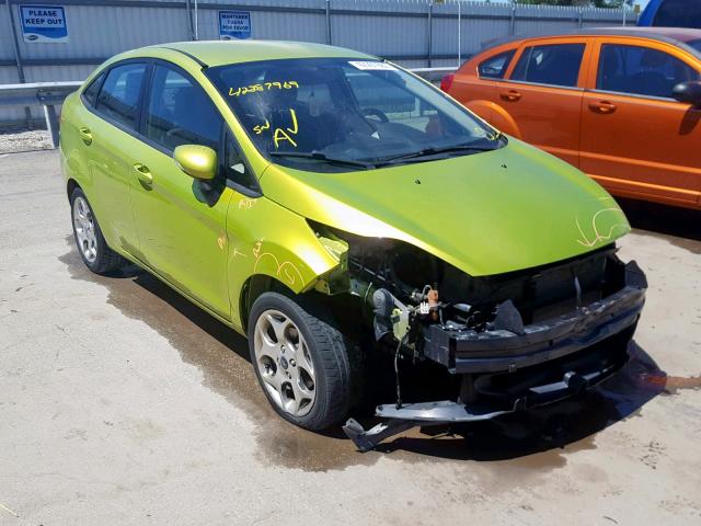 3FADP4CJ5BM105812 - 2011 FORD FIESTA SEL GREEN photo 1