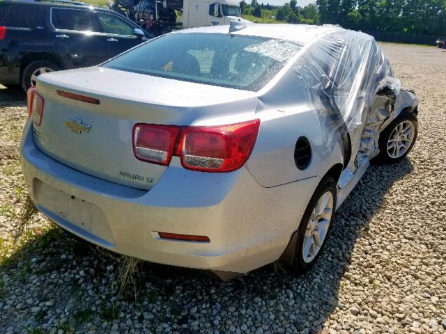 1G11C5SL9FF134049 - 2015 CHEVROLET MALIBU 1LT 银色 照片 4