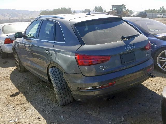 WA1JCCFS9JR007610 - 2018 AUDI Q3 PREMIUM GRAY photo 3