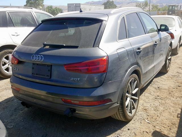 WA1JCCFS9JR007610 - 2018 AUDI Q3 PREMIUM GRAY photo 4