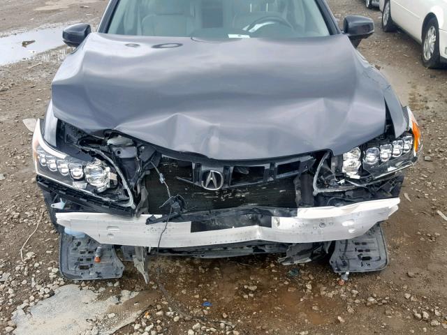 JH4KC1F99GC000629 - 2016 ACURA RLX ADVANC CHARCOAL photo 9