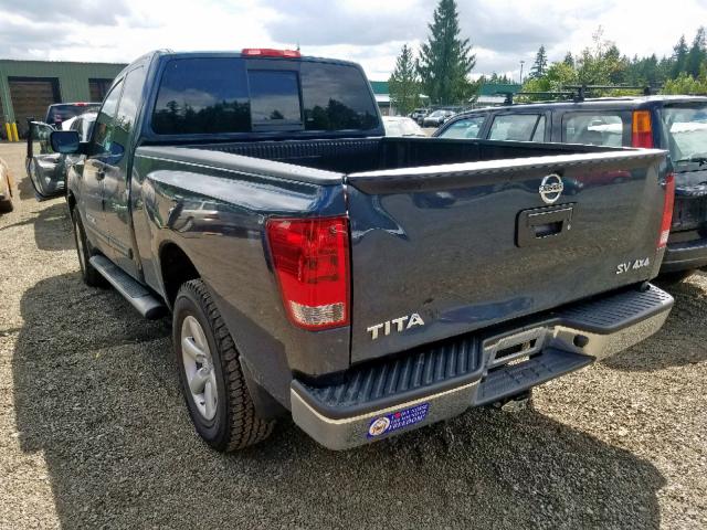 1N6AA0CJ7FN501451 - 2015 NISSAN TITAN S BLUE photo 3