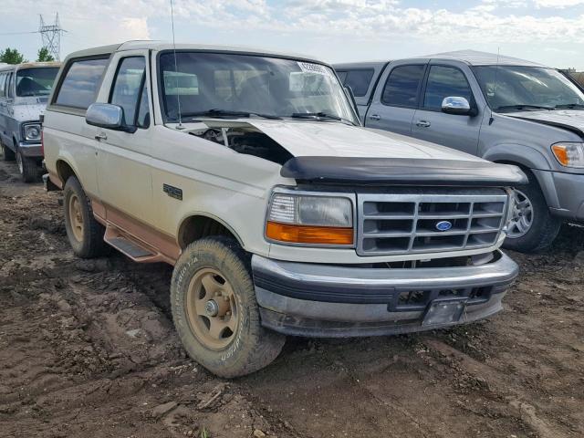 1FMEU15H9SLB96659 - 1995 FORD BRONCO U10 WHITE photo 1