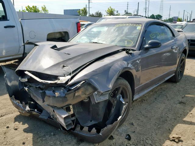 1FAFP42X33F310755 - 2003 FORD MUSTANG GT GRAY photo 2