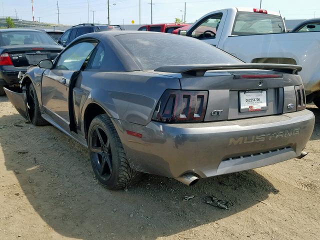 1FAFP42X33F310755 - 2003 FORD MUSTANG GT GRAY photo 3