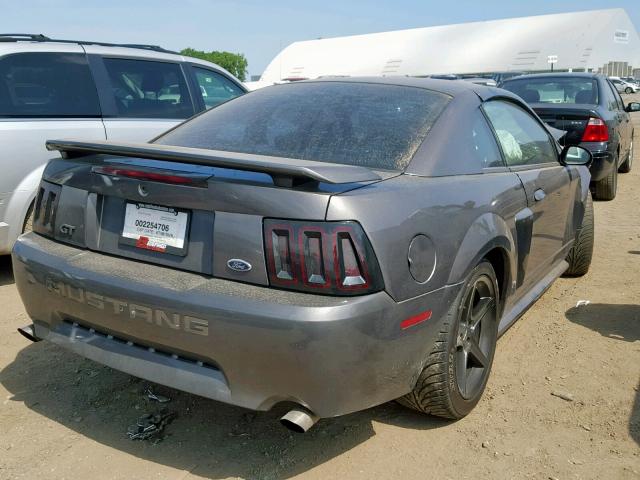 1FAFP42X33F310755 - 2003 FORD MUSTANG GT GRAY photo 4