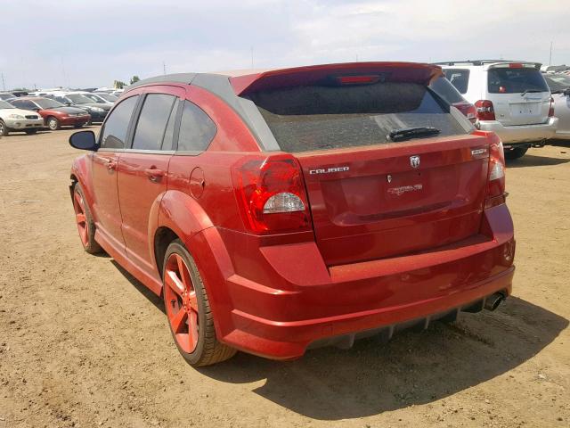 1B3HB68F08D564942 - 2008 DODGE CALIBER SR RED photo 3