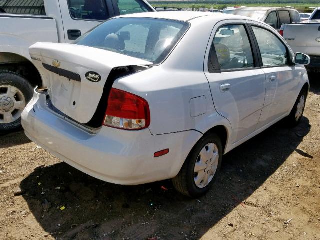 KL1TD56626B646722 - 2006 CHEVROLET AVEO BASE Ağ foto 4