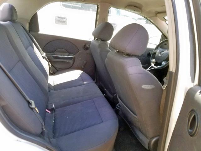 KL1TD56626B646722 - 2006 CHEVROLET AVEO BASE Ağ foto 6