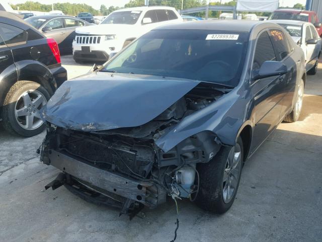 1G1ZH57B39F170702 - 2009 CHEVROLET MALIBU 1LT CHARCOAL photo 2