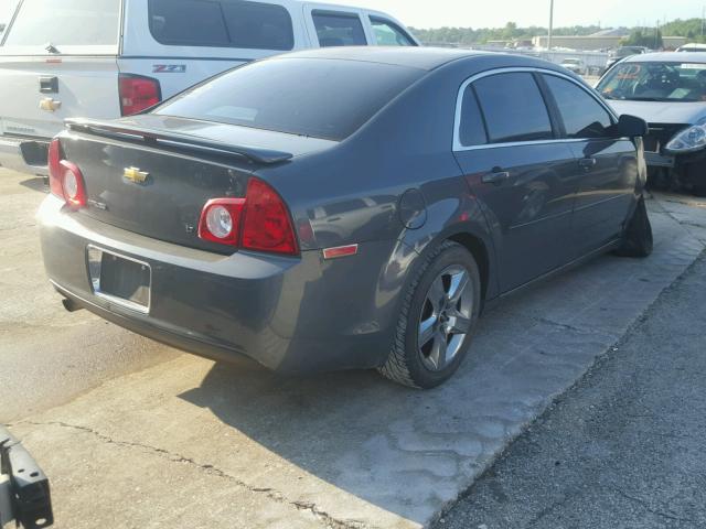 1G1ZH57B39F170702 - 2009 CHEVROLET MALIBU 1LT CHARCOAL photo 4