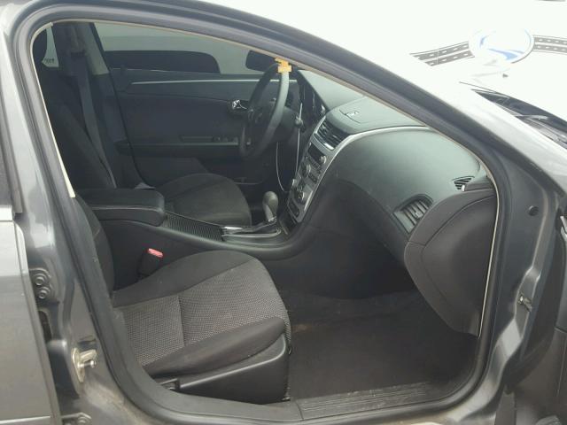 1G1ZH57B39F170702 - 2009 CHEVROLET MALIBU 1LT CHARCOAL photo 5