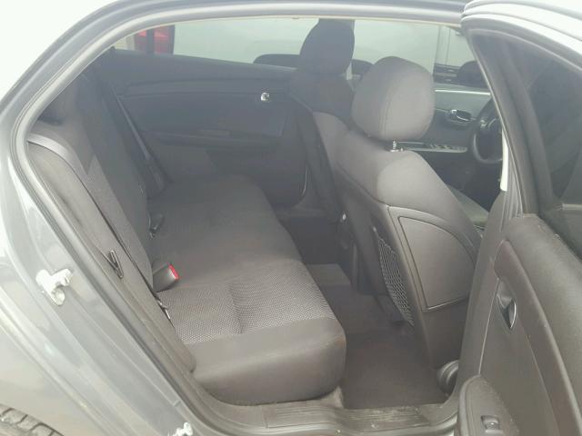 1G1ZH57B39F170702 - 2009 CHEVROLET MALIBU 1LT CHARCOAL photo 6