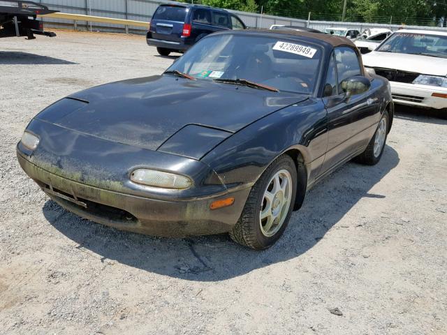 JM1NA3538R0501738 - 1994 MAZDA MX-5 MIATA BLACK photo 2