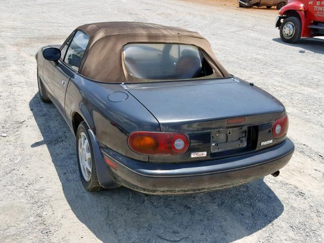 JM1NA3538R0501738 - 1994 MAZDA MX-5 MIATA BLACK photo 3