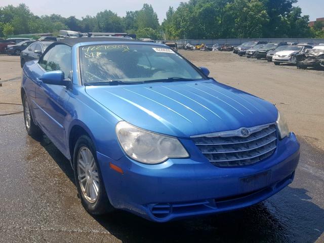 1C3LC55R78N223583 - 2008 CHRYSLER SEBRING TO BLUE photo 1