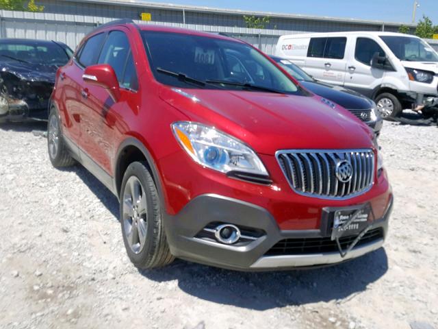 KL4CJCSB6EB780747 - 2014 BUICK ENCORE RED photo 1