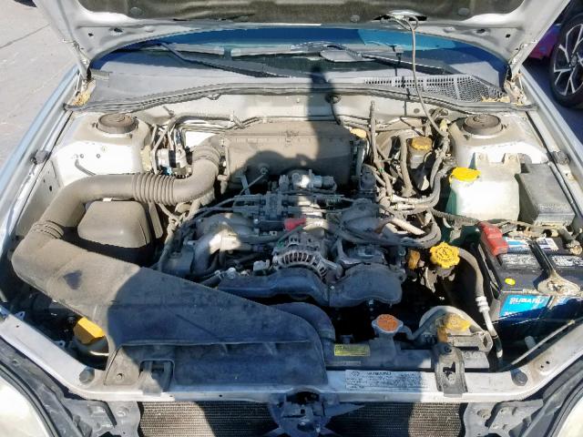 4S4BT62CX66100327 - 2006 SUBARU BAJA SPORT SILVER photo 7