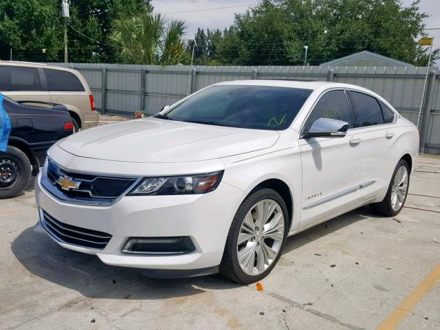 1G1105S30KU101830 - 2019 CHEVROLET IMPALA PRE WHITE photo 2