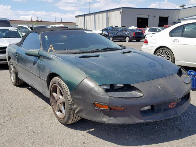 2G1FP32K7V2147209 - 1997 CHEVROLET CAMARO BAS GREEN photo 1