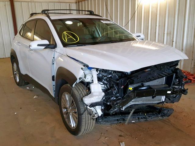 KM8K22AAXKU305311 - 2019 HYUNDAI KONA SEL WHITE photo 1