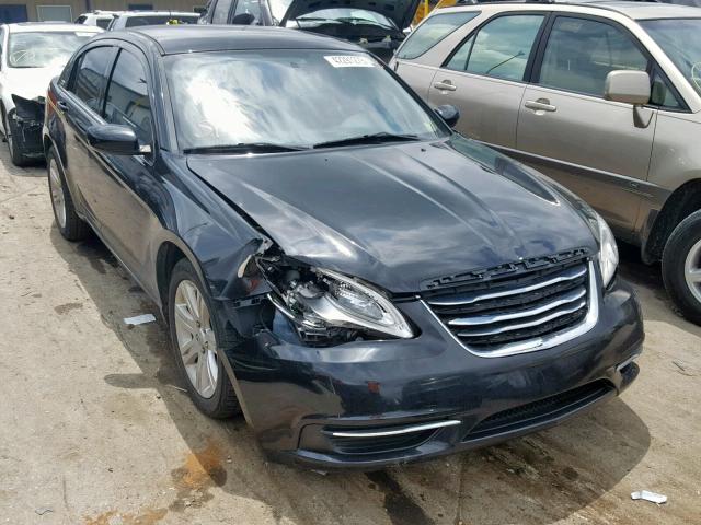 1C3CCBBB9CN206363 - 2012 CHRYSLER 200 TOURIN BLACK photo 1